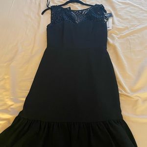 COPY - Karl Lagerfeld Black dress with cut out details